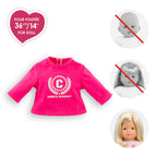 Camiseta Fucsia Corolle Academy Para Muñeca Ma Corolle