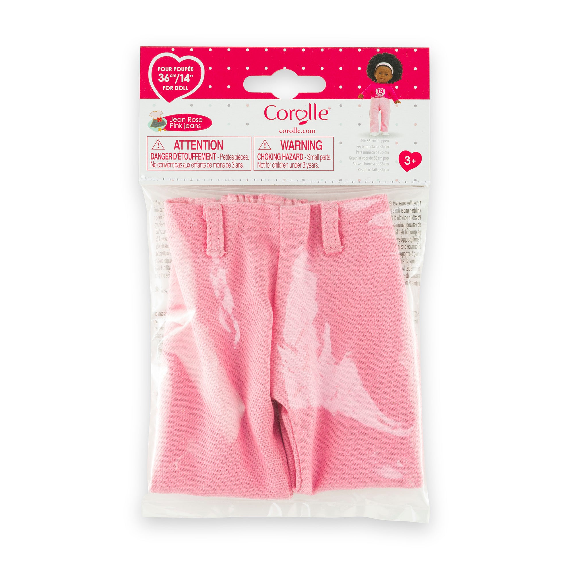 Vaquero Rosa Para Muñeca Ma Corolle