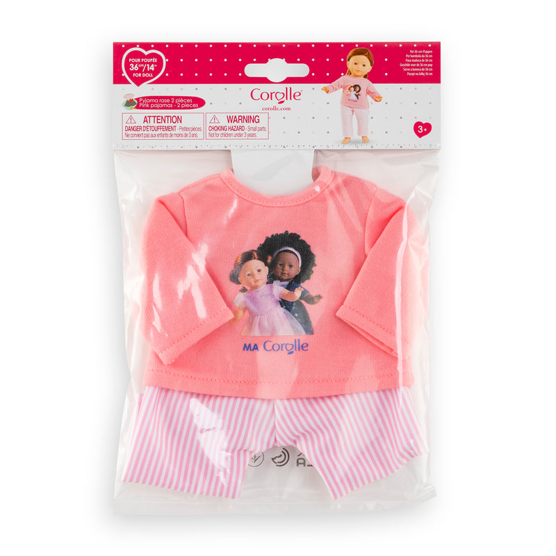 Pyjama Rose 2 Pièces Pour Poupée Ma Corolle