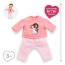 Pyjama Rose 2 Pièces Pour Poupée Ma Corolle