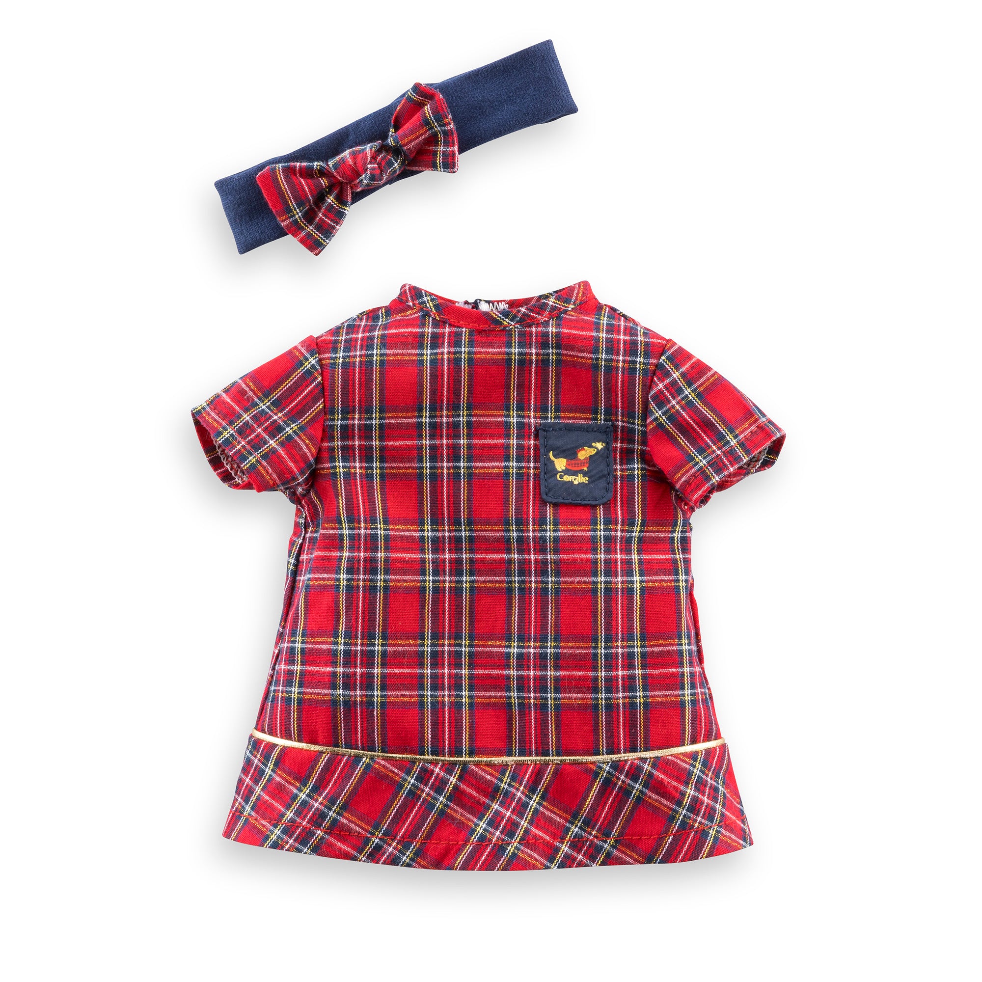 Vestido y Diadema Corolle en Fiestas Para Muñeca Ma Corolle