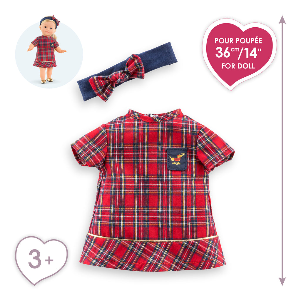 Vestido y Diadema Corolle en Fiestas Para Muñeca Ma Corolle
