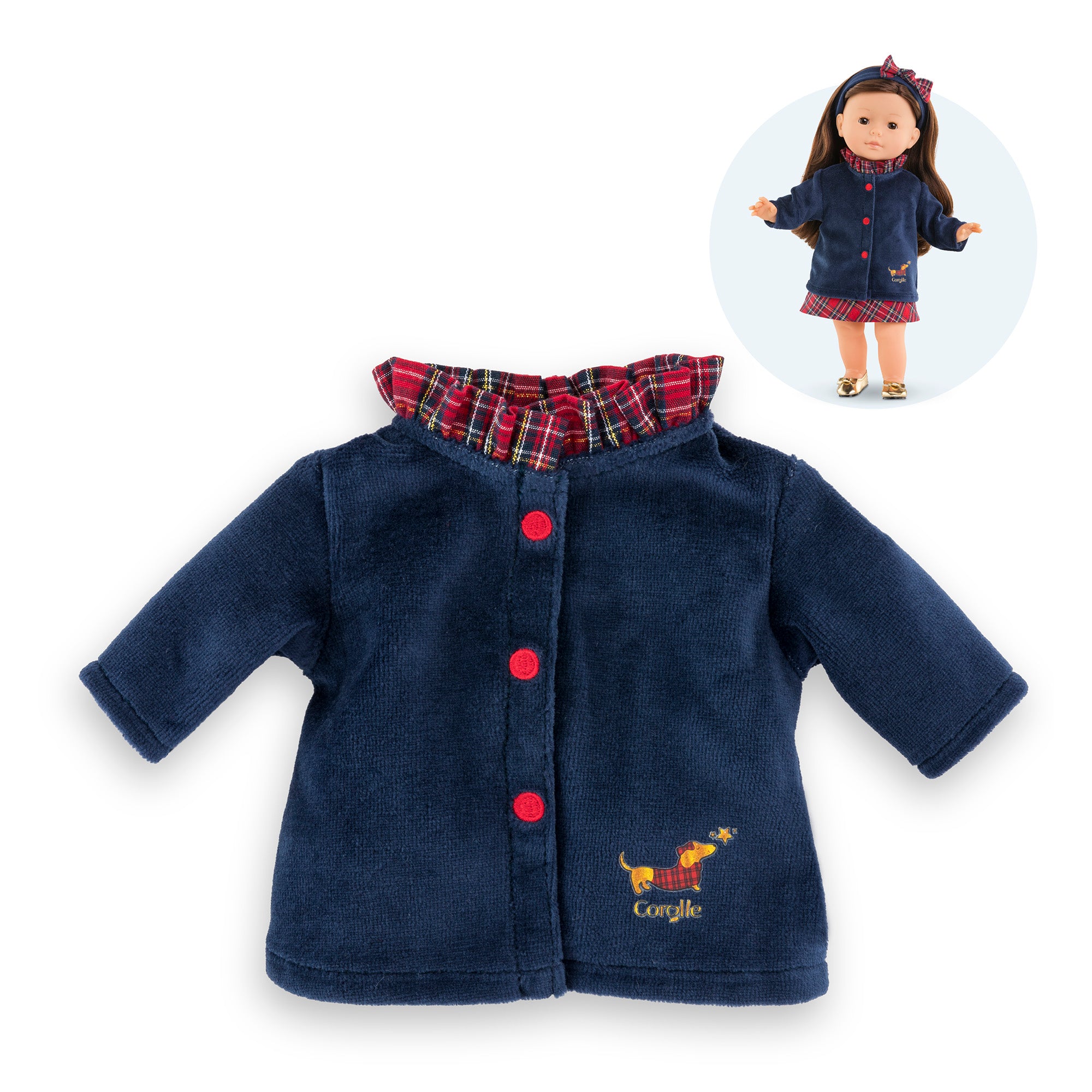 Abrigo Corolle En Fêtes Para Muñeca Ma Corolle