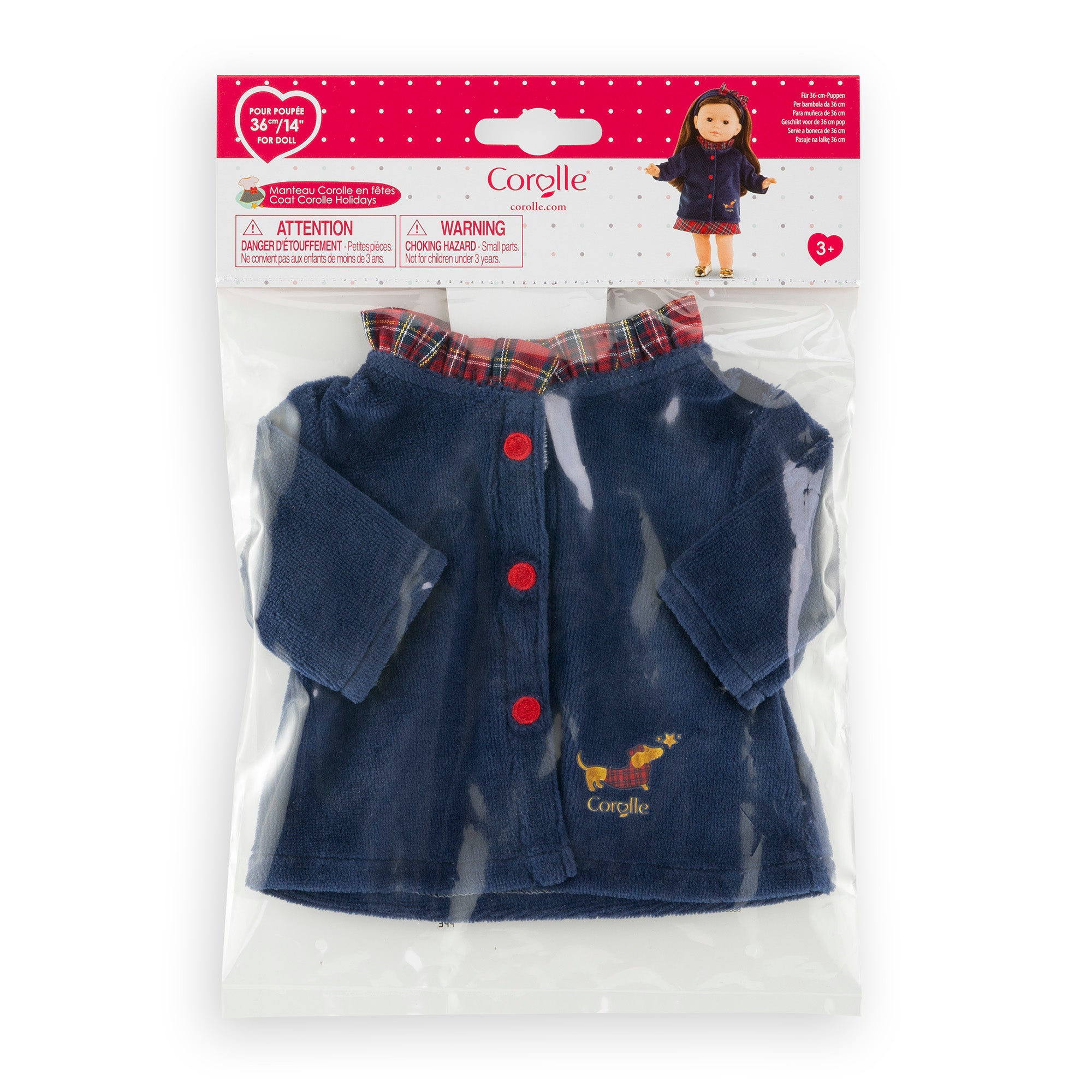Abrigo Corolle En Fêtes Para Muñeca Ma Corolle