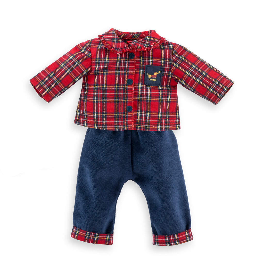 2-Piece Homewear Outfit Corolle En Fêtes For Ma Corolle Doll
