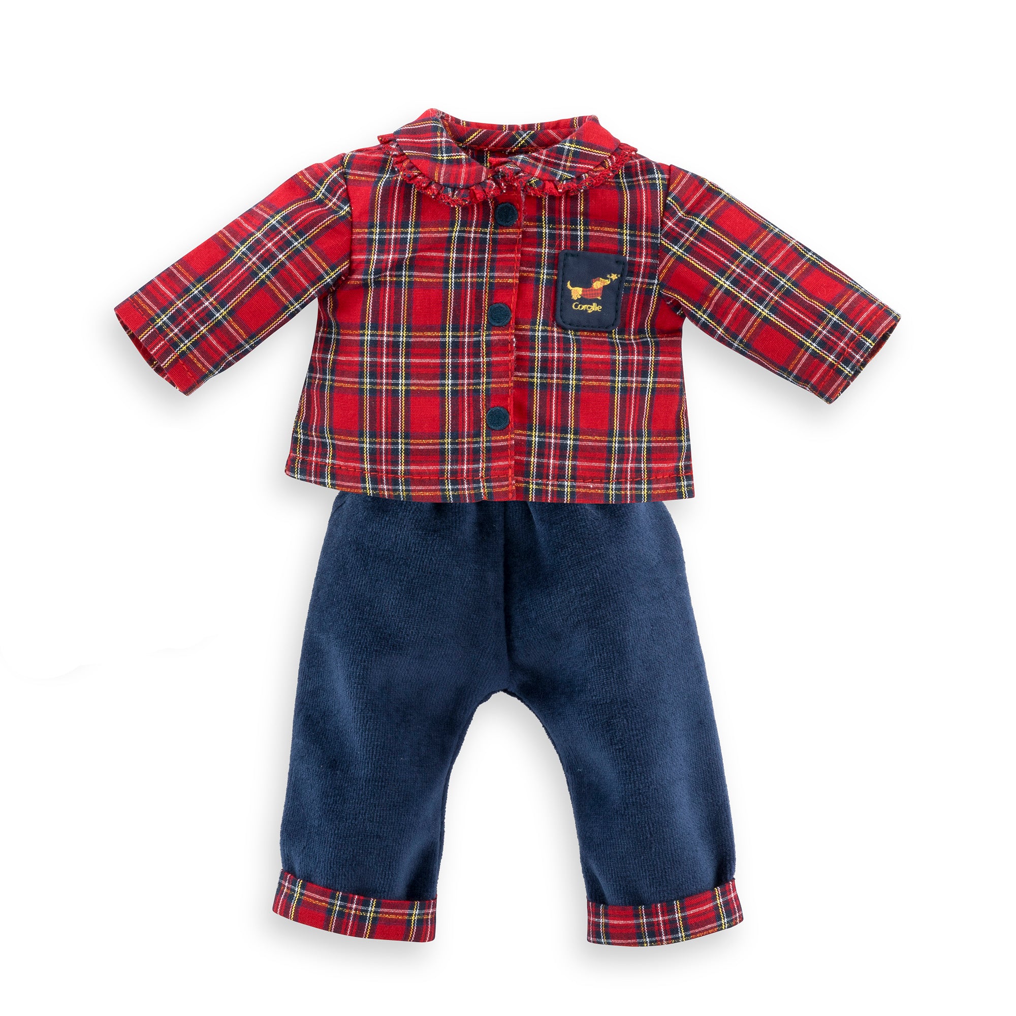 2-Piece Homewear Outfit Corolle En Fêtes For Ma Corolle Doll