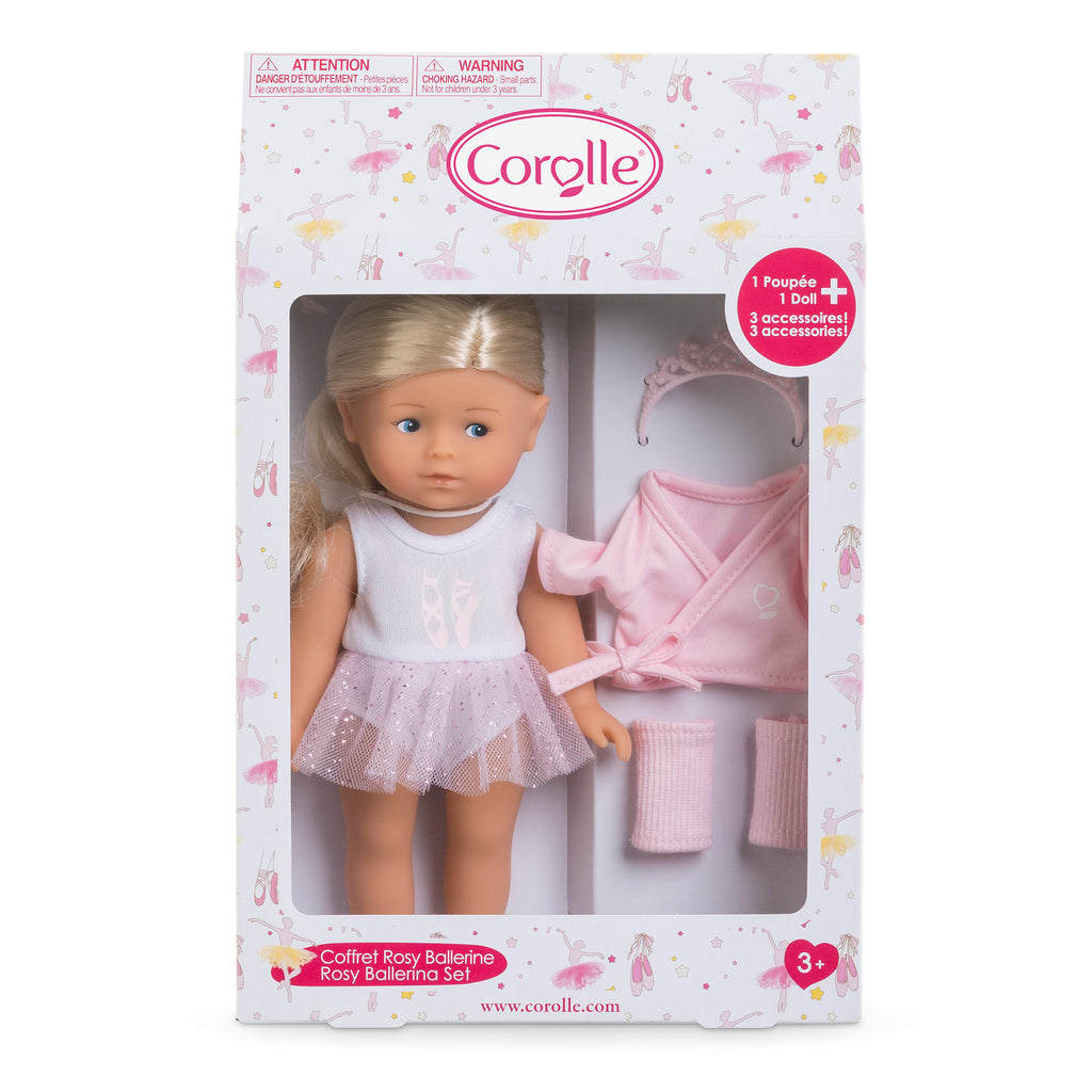 Mini Corolline Rosy Ballerine Doll Gift Set