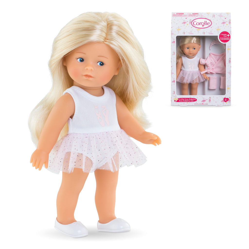 Mini Corolline Rosy Ballerine Doll Gift Set