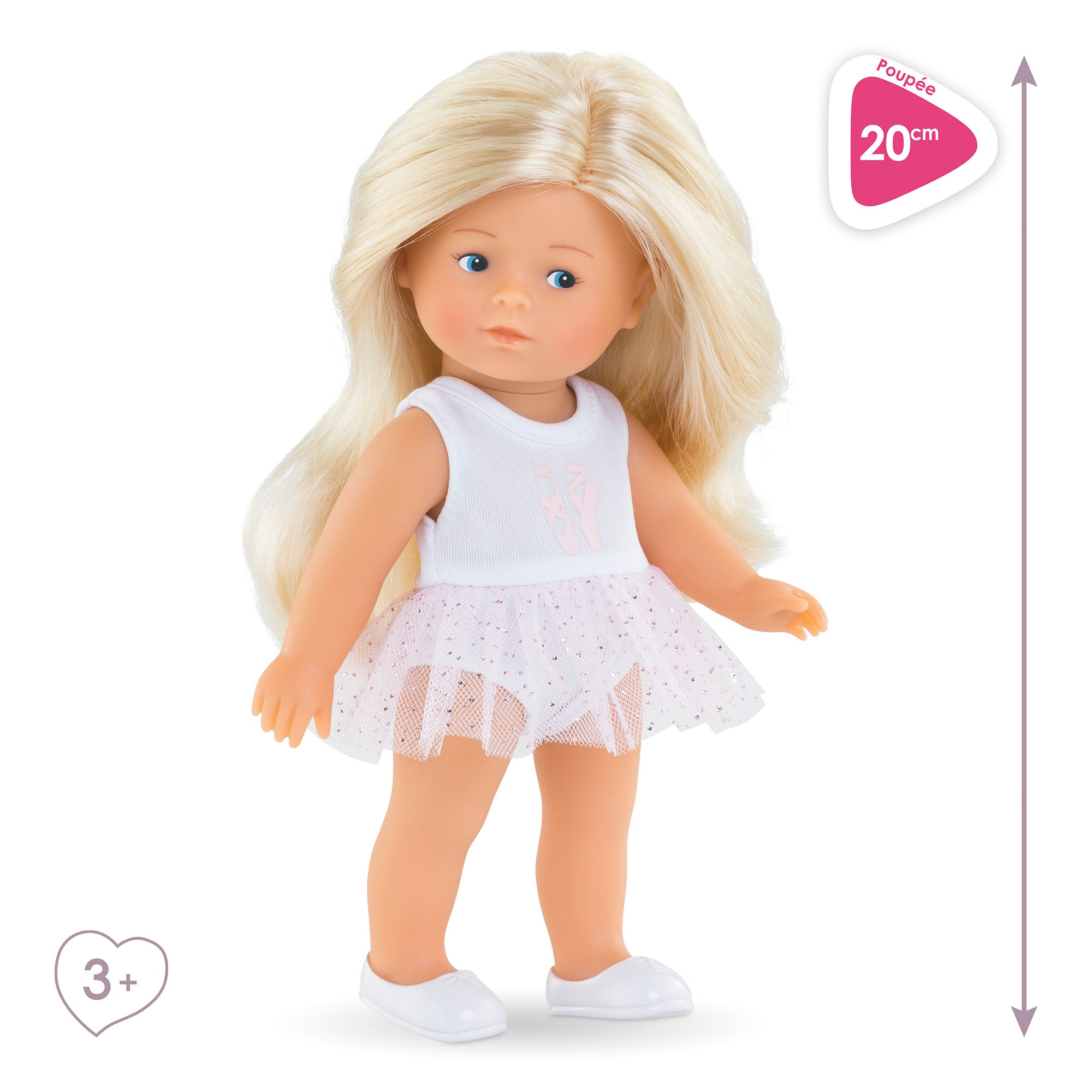 Mini Corolline Rosy Ballerine Doll Gift Set