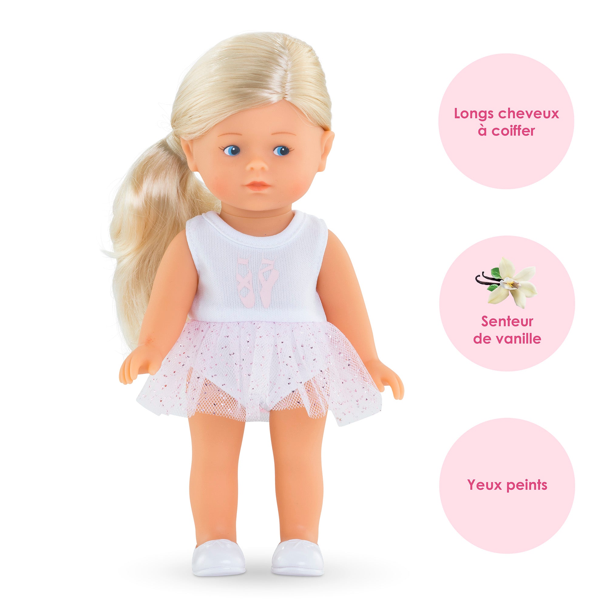 Mini Corolline Rosy Ballerine Doll Gift Set