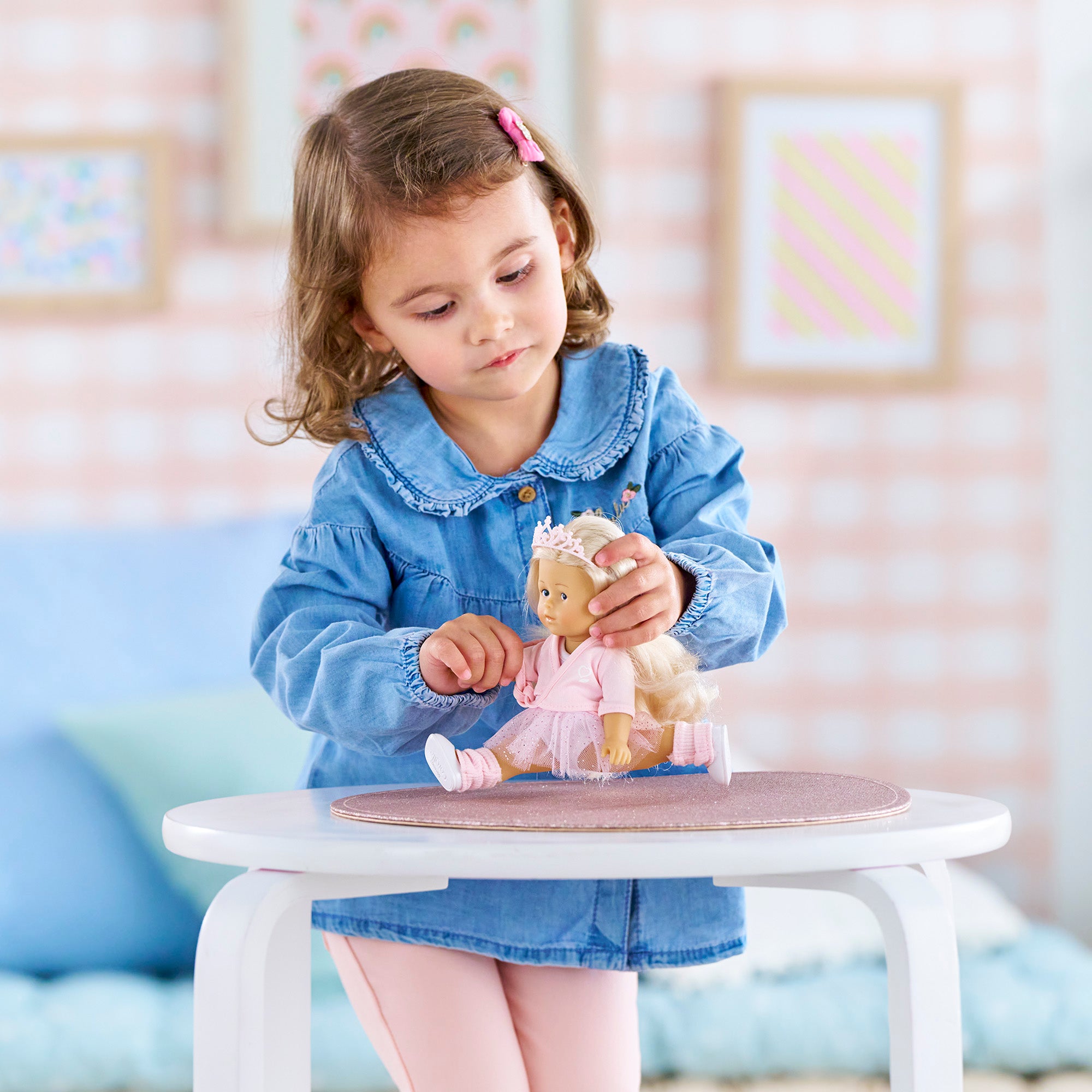 Mini Corolline Rosy Ballerine Doll Gift Set
