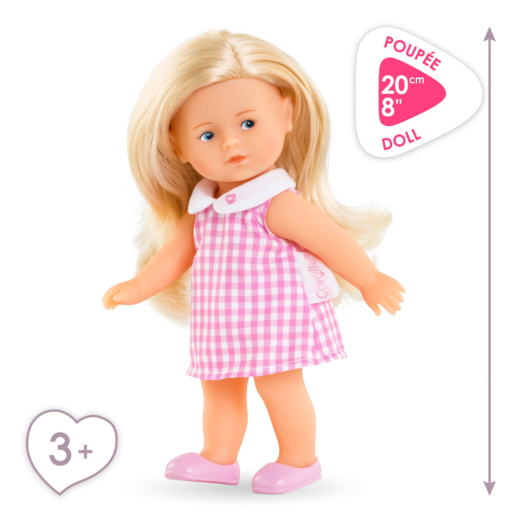 Muñeca Mini Corolline Rosy - Vichy