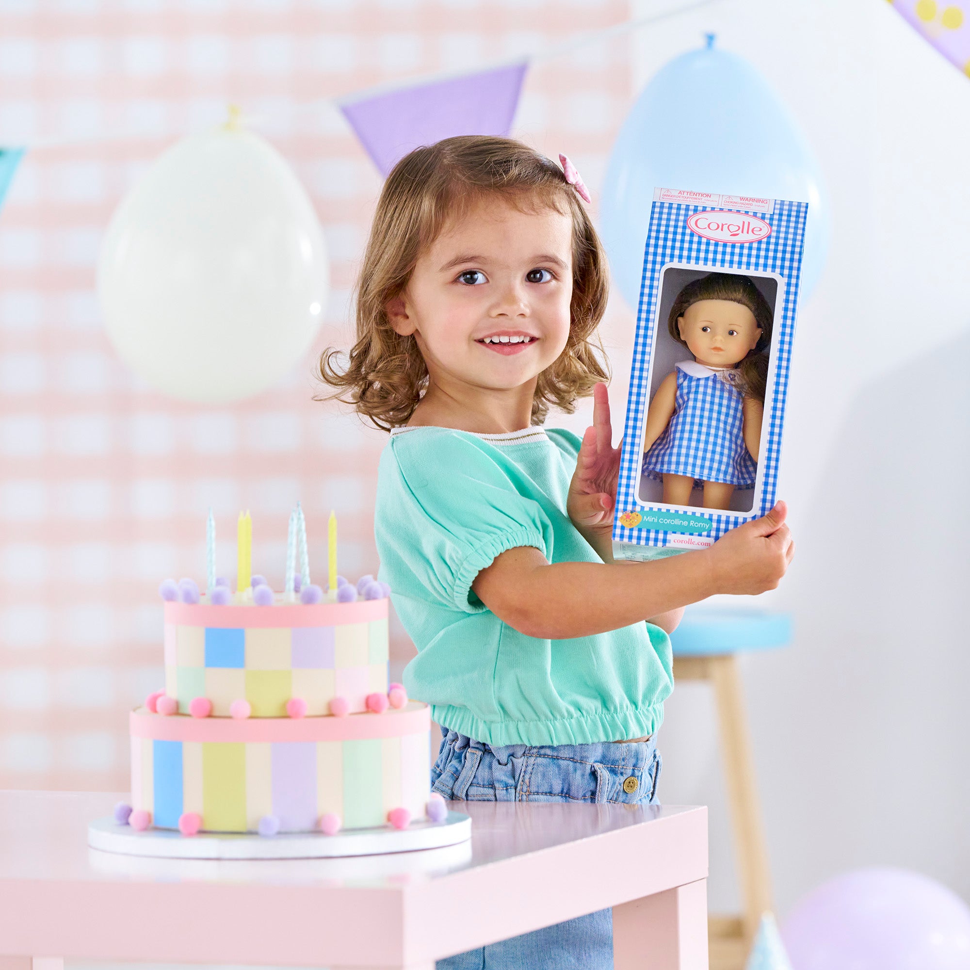 Muñeca Mini Corolline Romy - Vichy