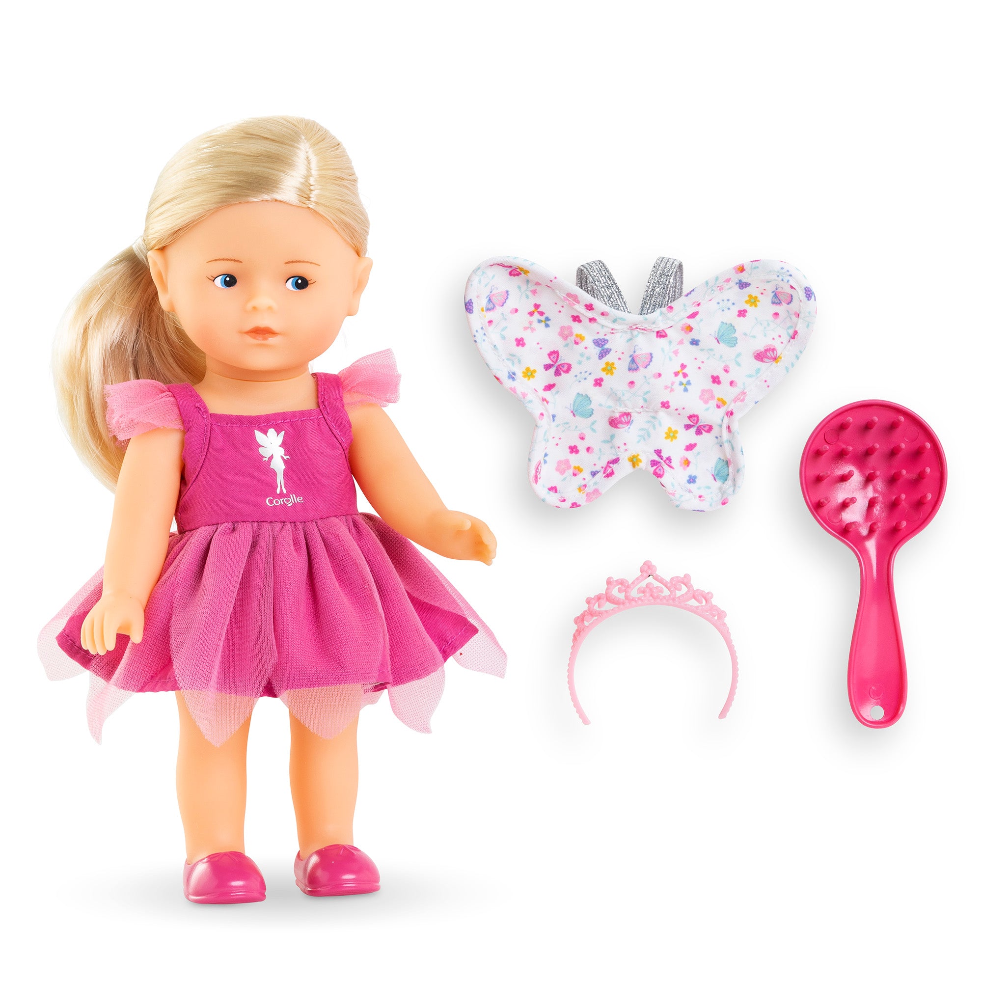 Set Muñeca Mini Corolline Rosy Hada