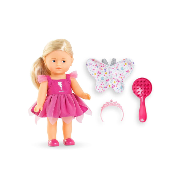 Coffret Poupée Mini Corolline Rosy Fée - 20 cm