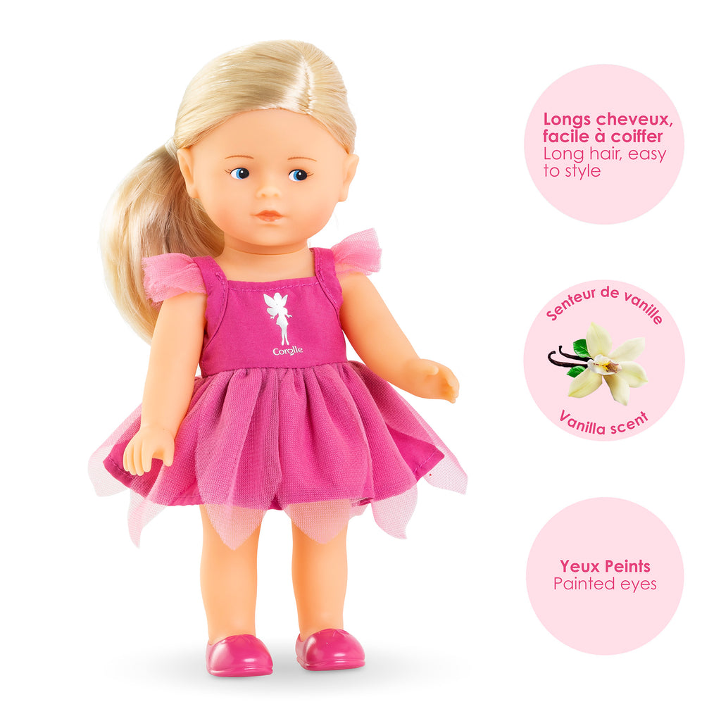 Set Muñeca Mini Corolline Rosy Hada