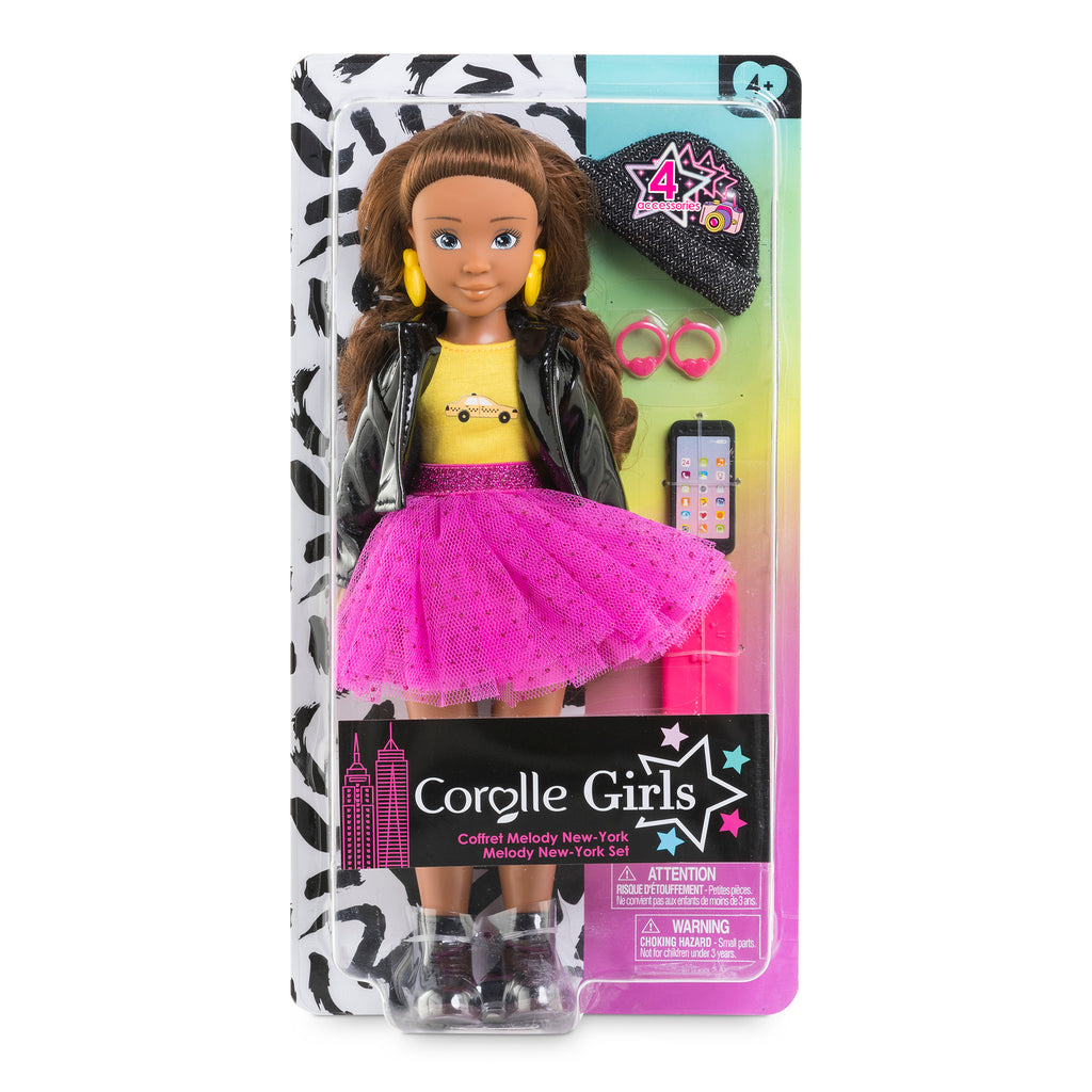 Set Muñeca Corolle Girls Melody Fashion Week Nueva York