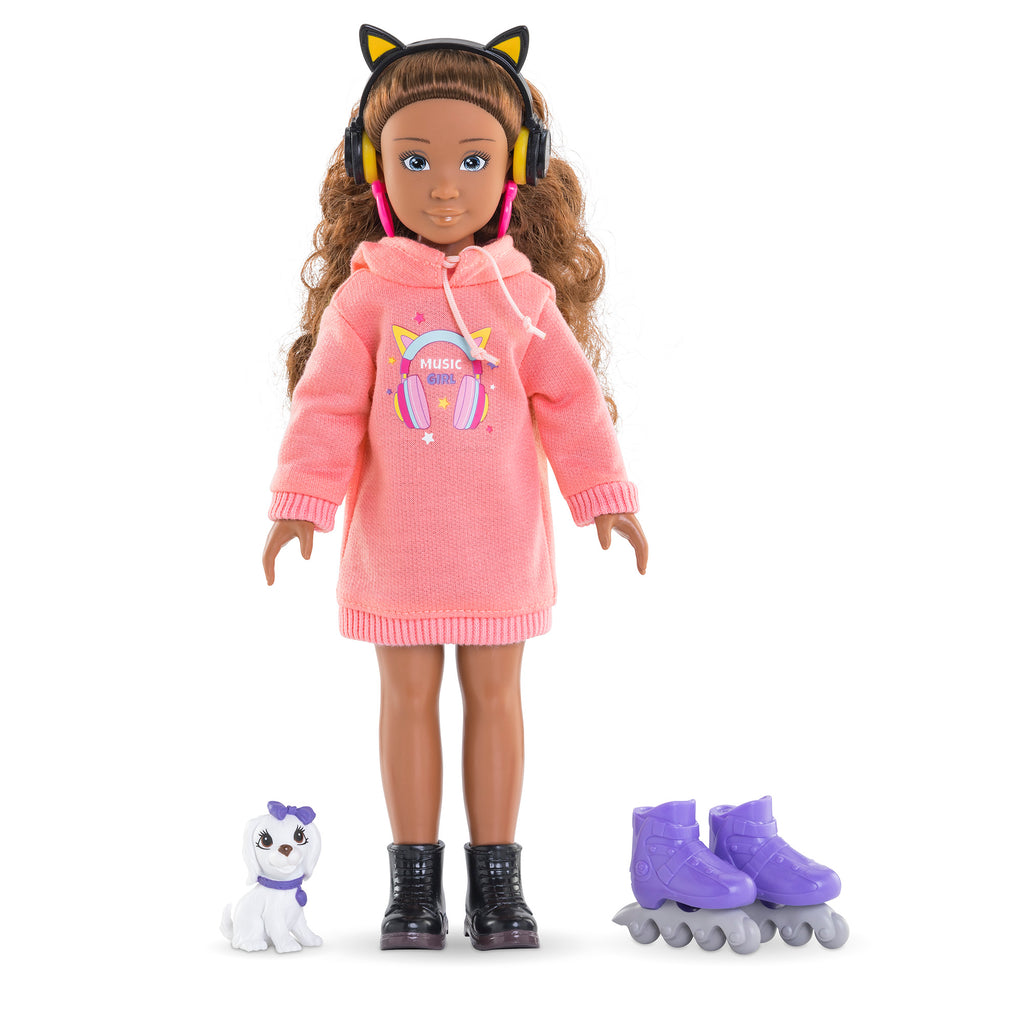 Set Muñeca Corolle Girls Melody Music Y Moda