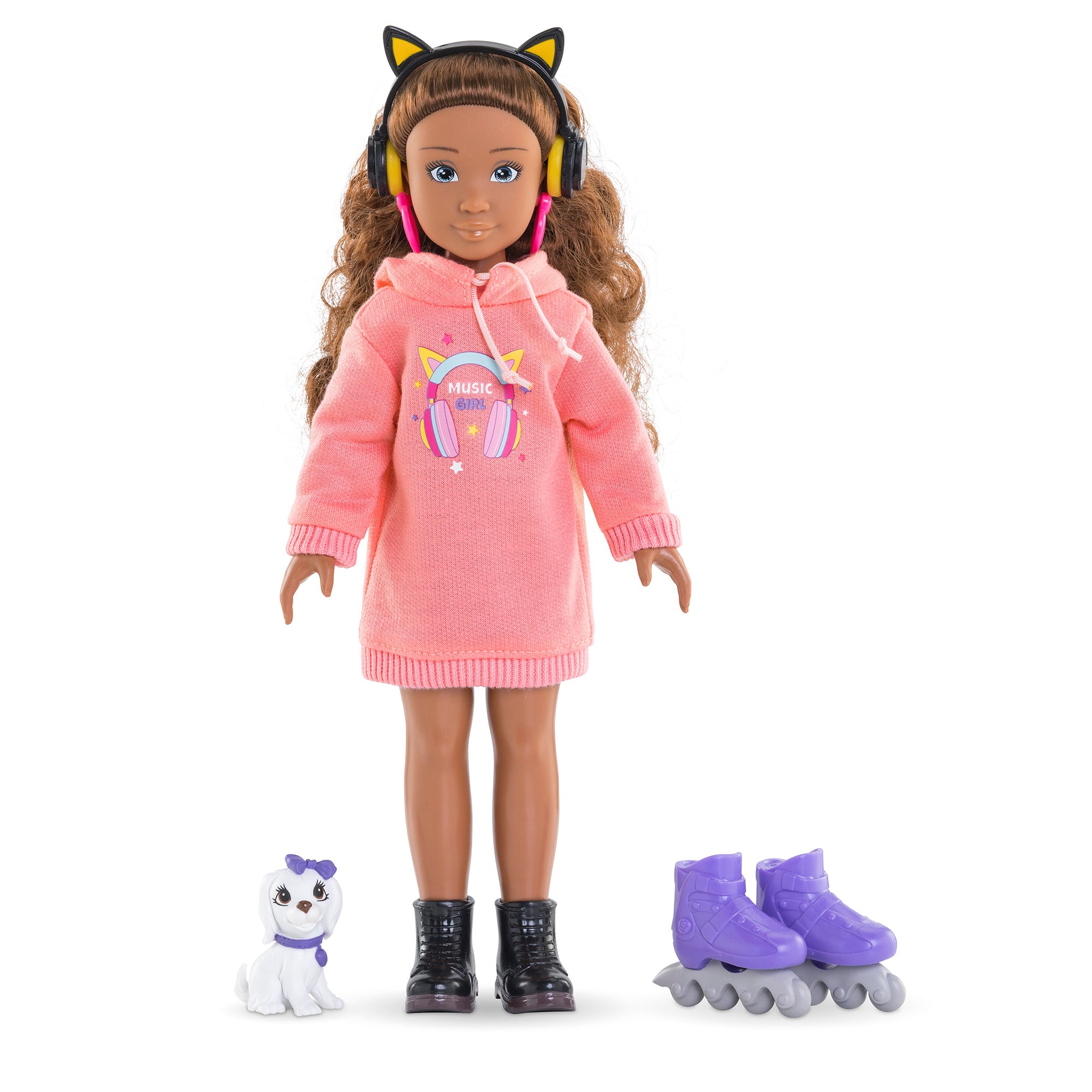Set Muñeca Corolle Girls Melody Music Y Moda