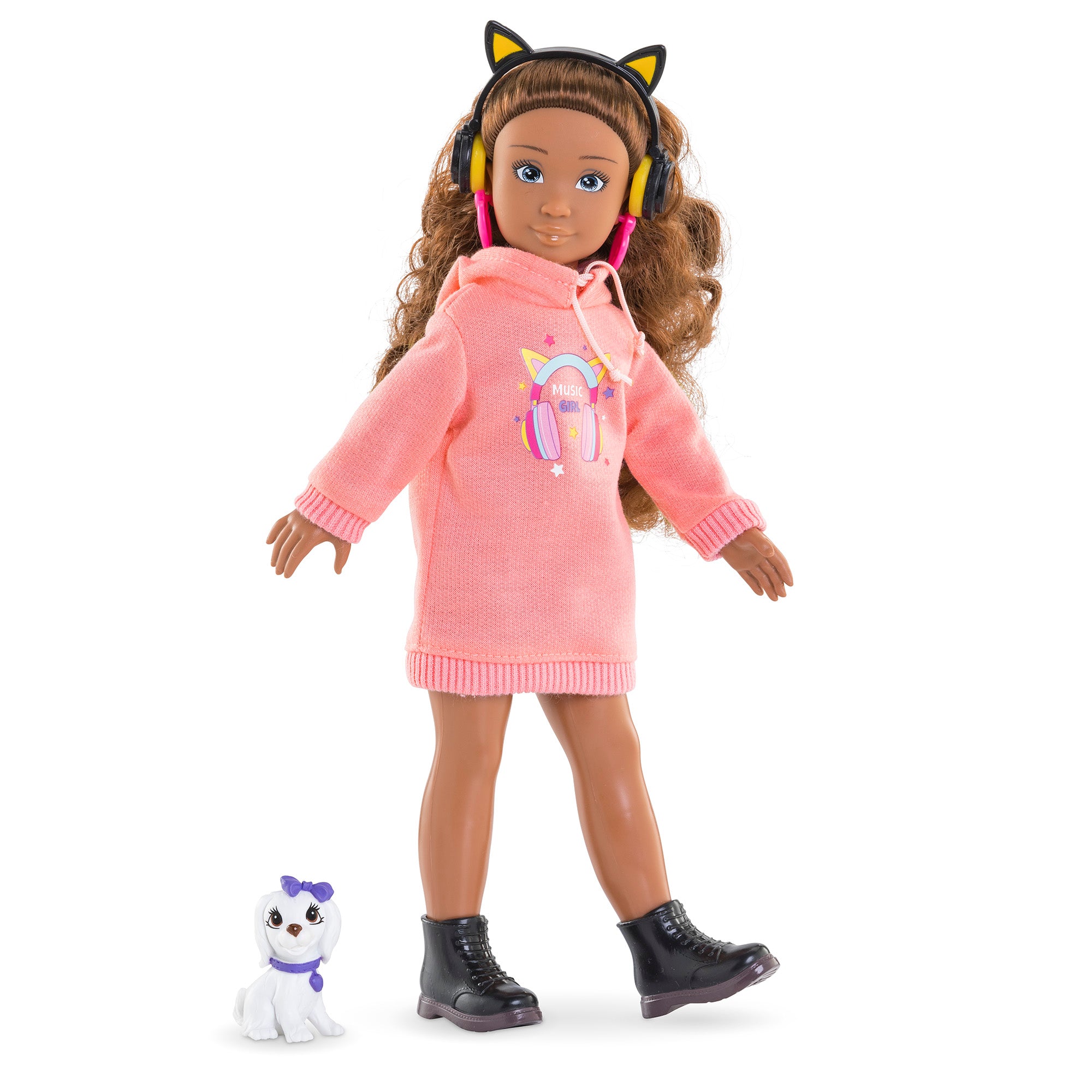 Set Muñeca Corolle Girls Melody Music Y Moda