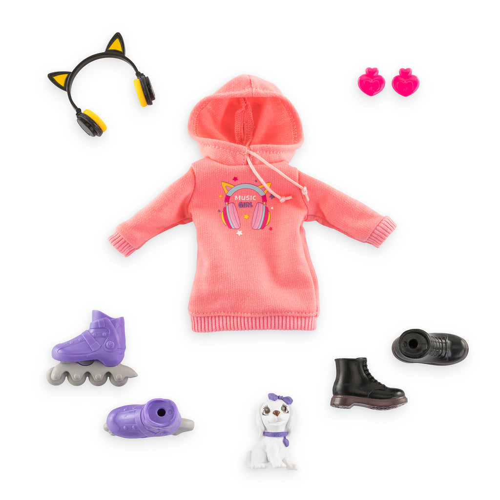 Set Muñeca Corolle Girls Melody Music Y Moda