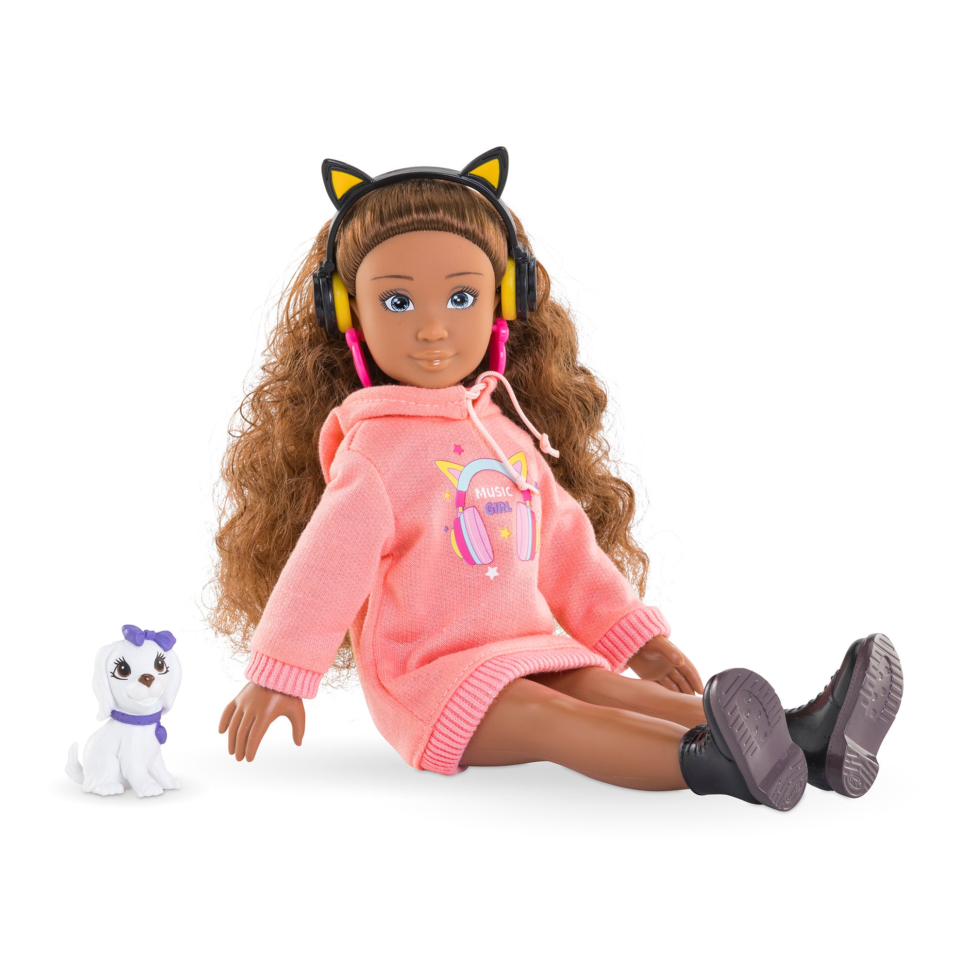 Set Muñeca Corolle Girls Melody Music Y Moda