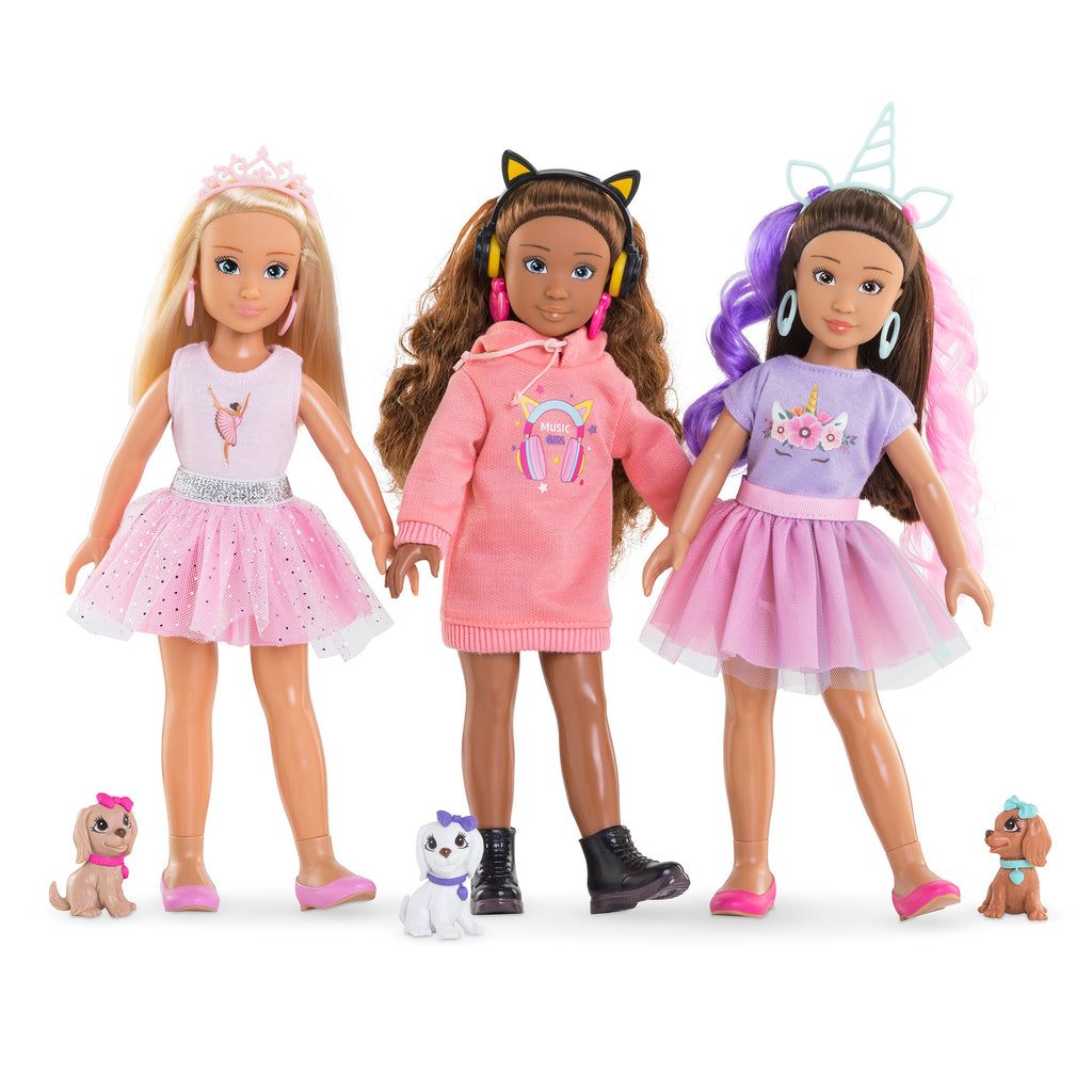 Set Muñeca Corolle Girls Melody Music Y Moda