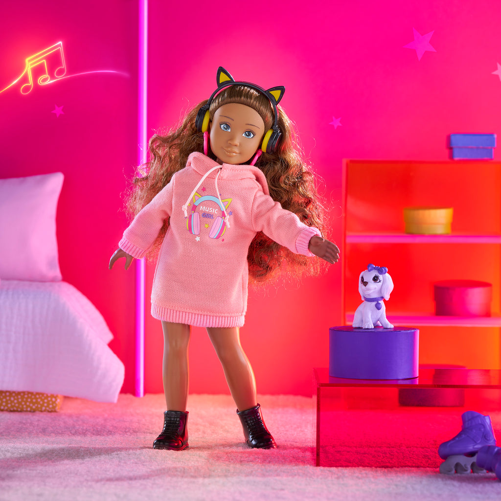Set Muñeca Corolle Girls Melody Music Y Moda