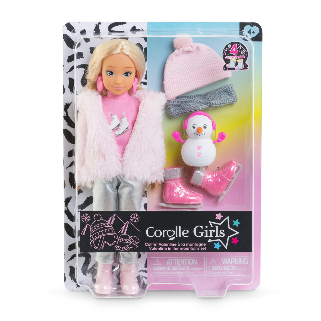 Cofre Muñeca Corolle Girls Valentine En La Montaña