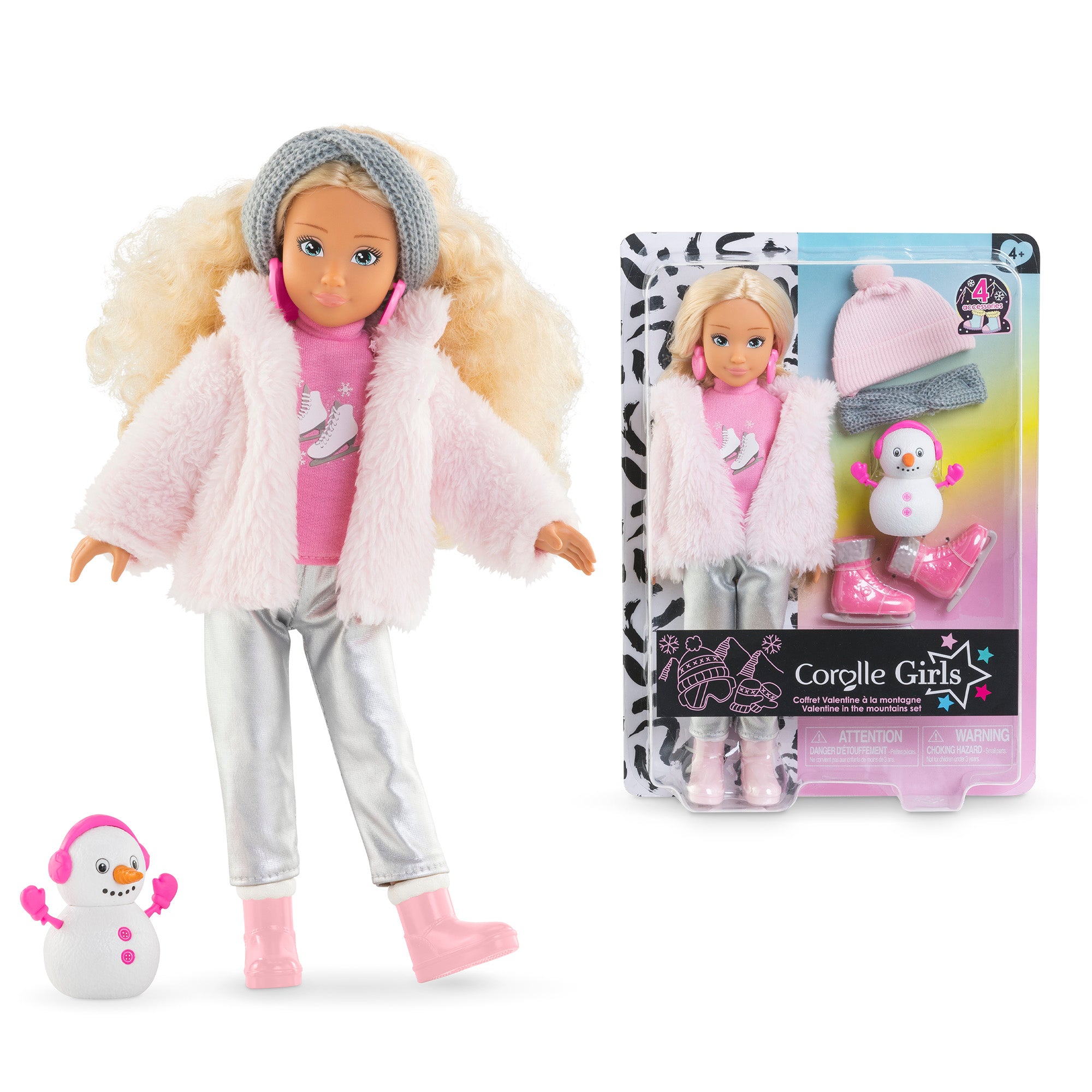 Cofre Muñeca Corolle Girls Valentine En La Montaña