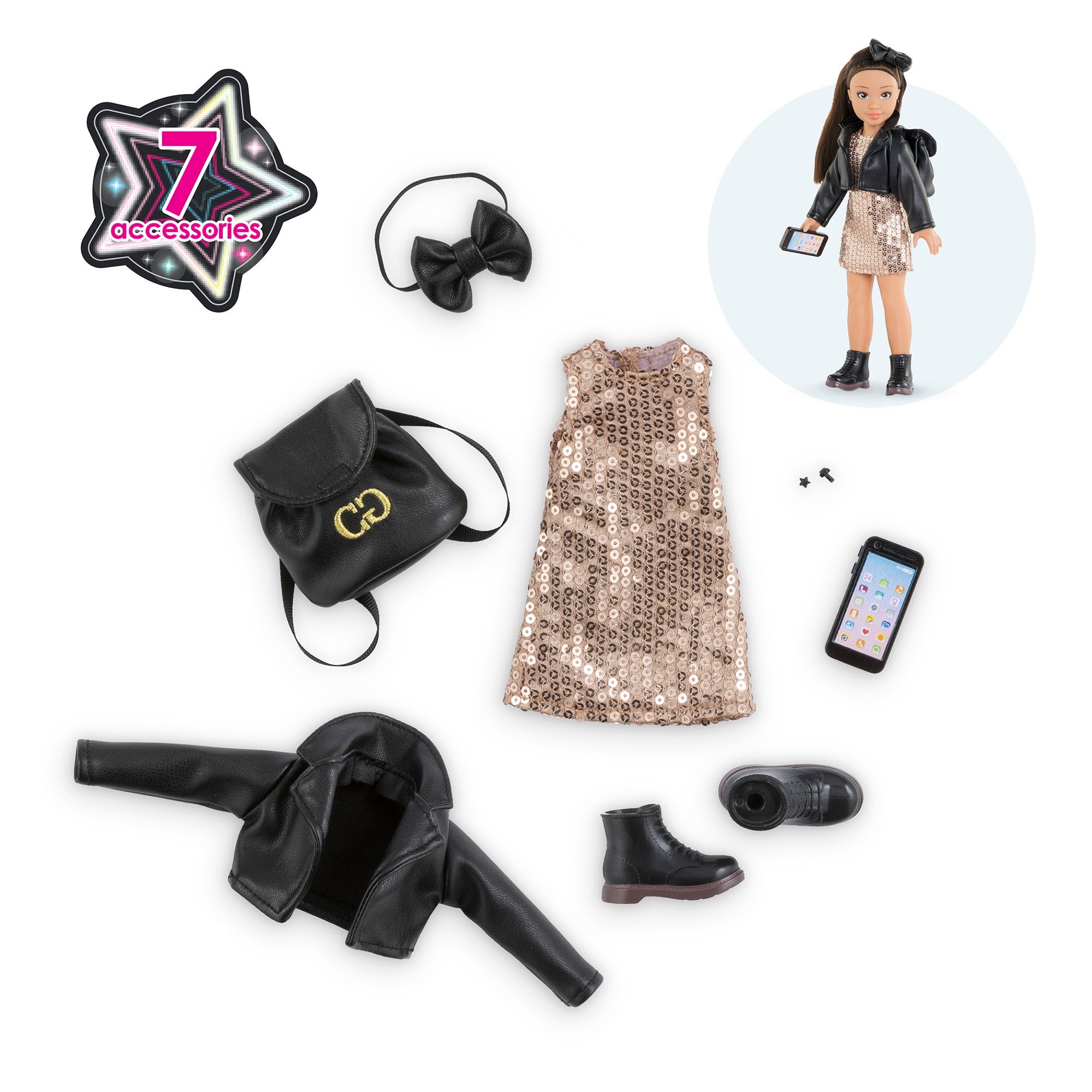 Dressing De Fiesta Para Muñeca Corolle Girls