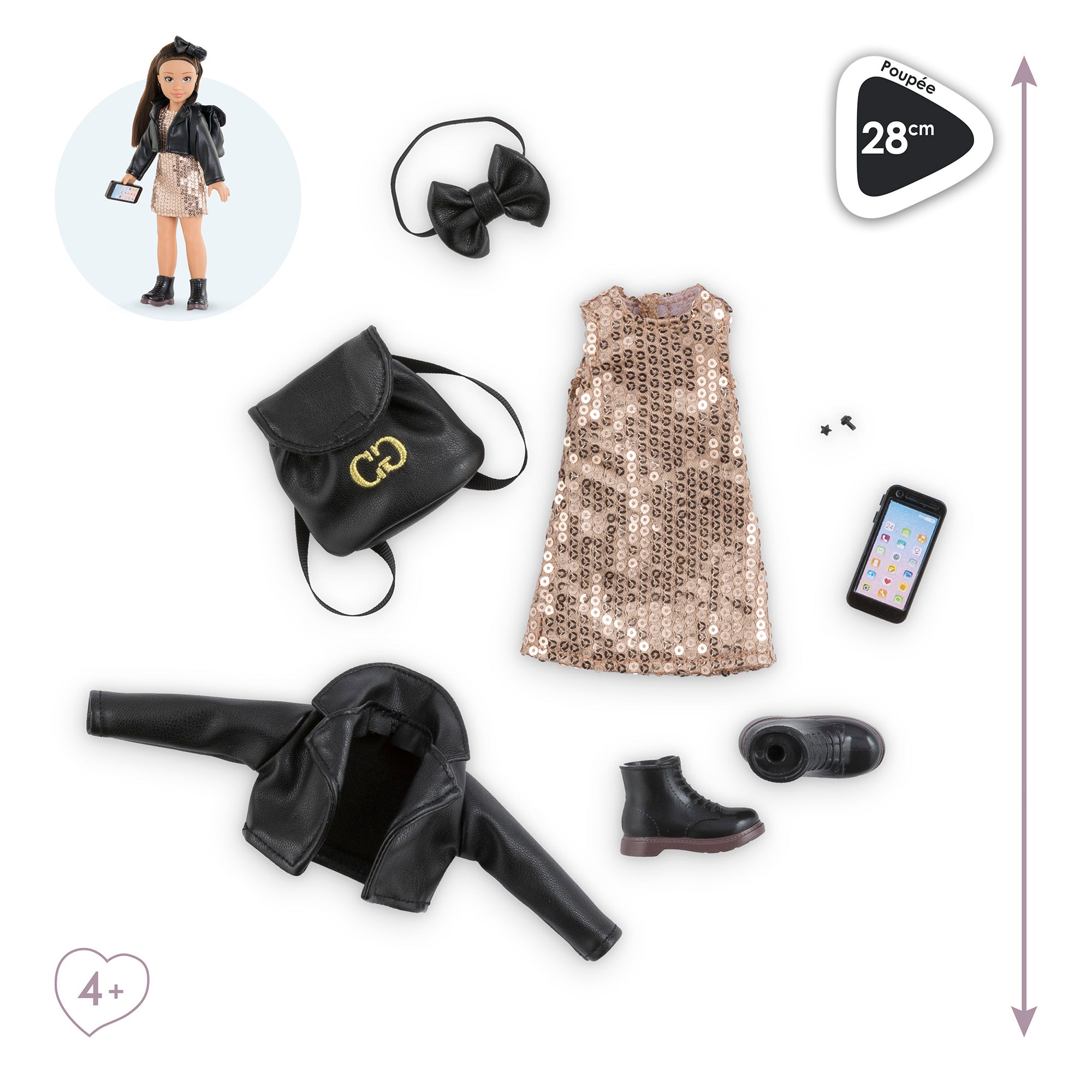 Dressing De Fiesta Para Muñeca Corolle Girls