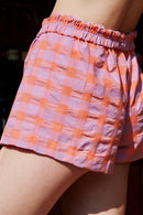 Short Jules - Néon Check