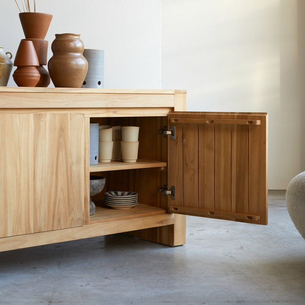 Eden - Buffet - Teck - Naturel