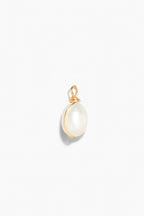 Pendentif Charm - Perle De Culture Enlacée