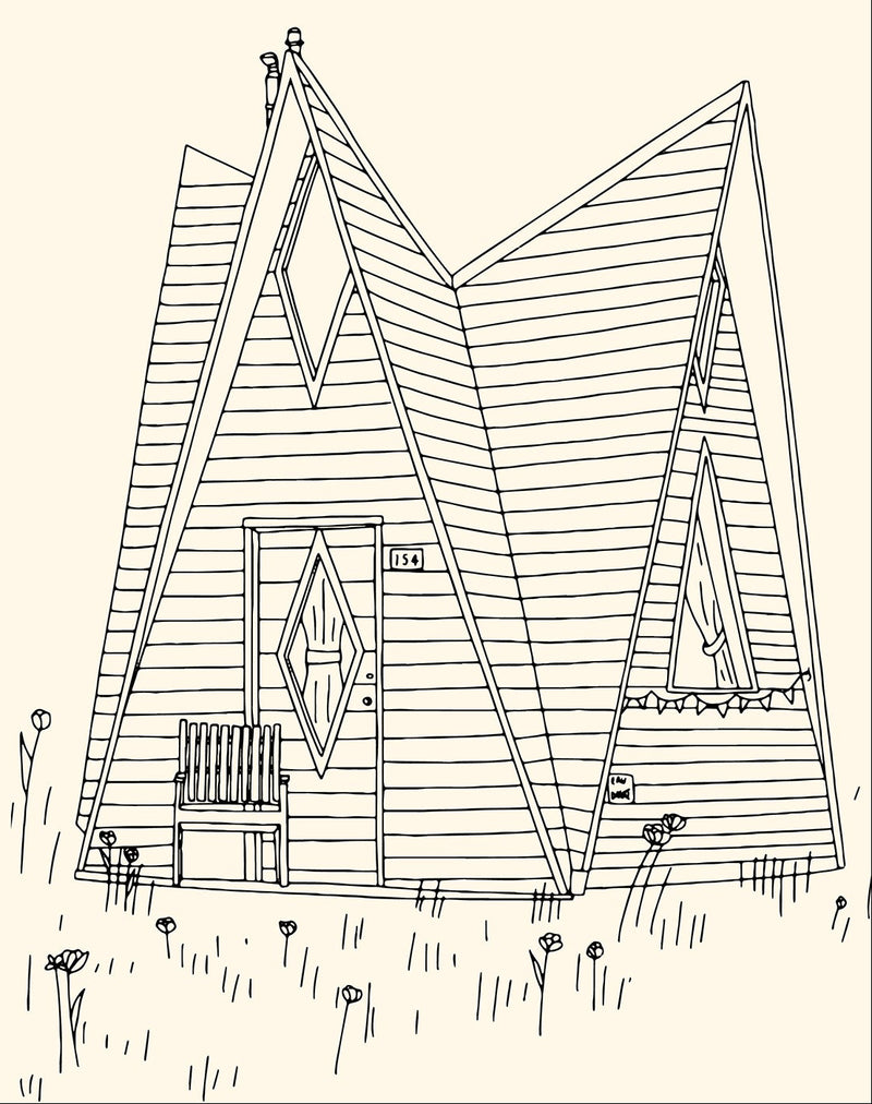 Cabanes : Carnet De Coloriage - Zoé De Las Cases