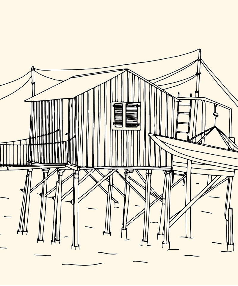 Cabanes : Carnet De Coloriage - Zoé De Las Cases