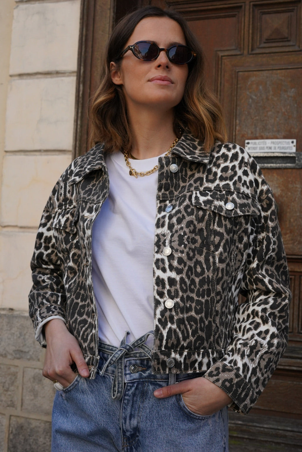 Raphaëlle Leopard Jacket