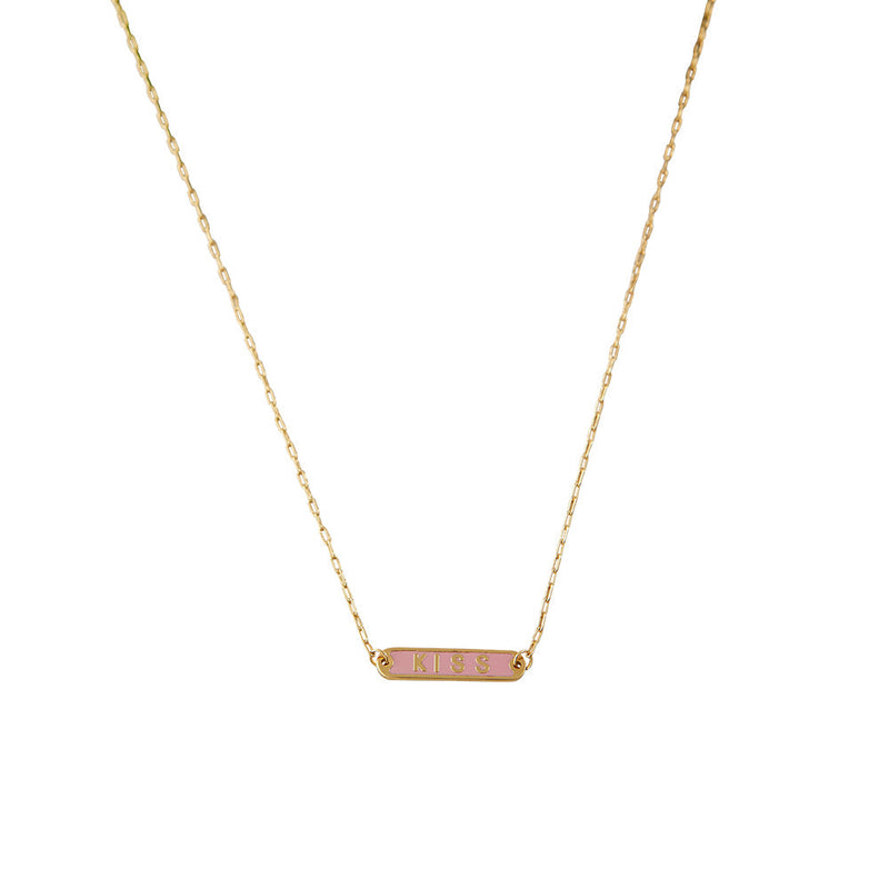 Collier - Word Candy - Plusieurs Mots Disponibles - 4 Coloris