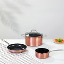 Set De 4 Pièces 24 Héritage Cuivré Greblon Céramique - Cuivre