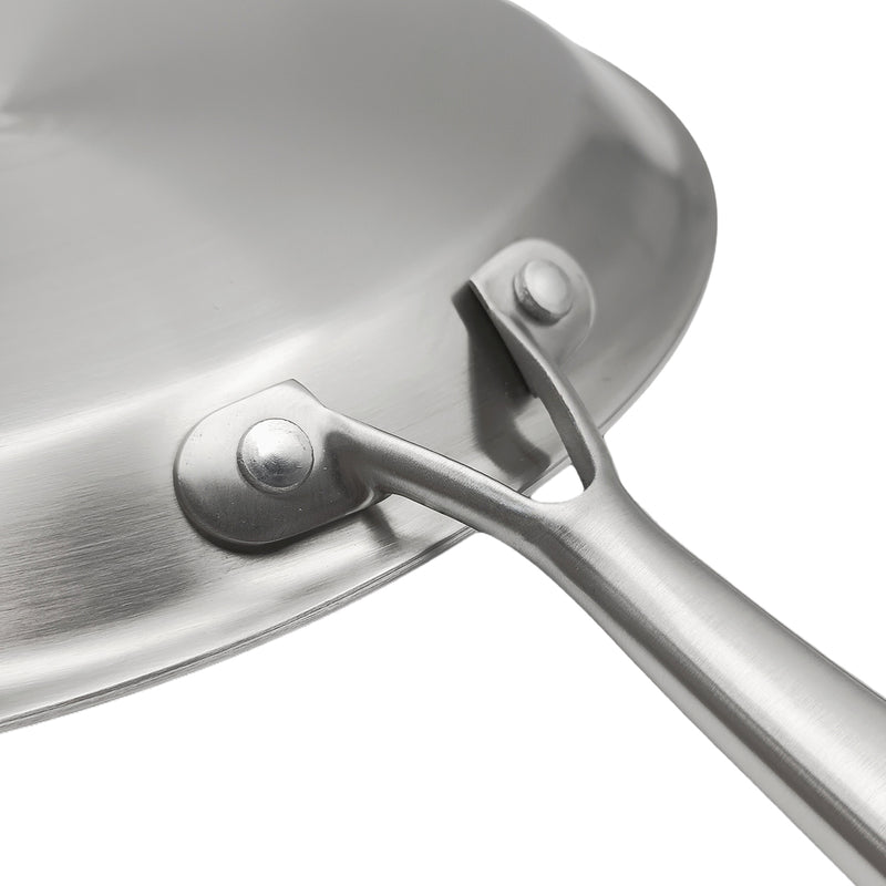 Crêpière 28Cm Triplex 'Blacksteel' - Argenté