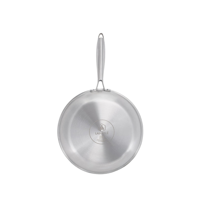 Poêle 20Cm Triplex 'Blacksteel' - Argenté