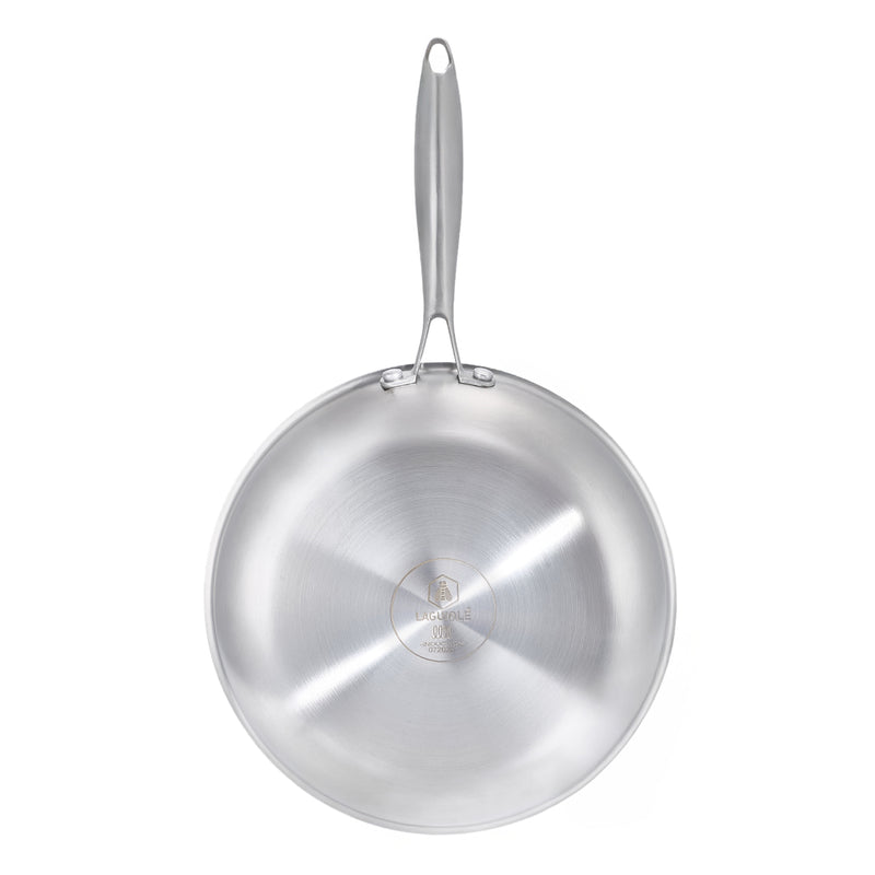 Poêle 32Cm Triplex 'Blacksteel' - Argenté