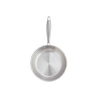 Gam'Hotel - Padella a tre strati per induzione - 20 cm - Argentato