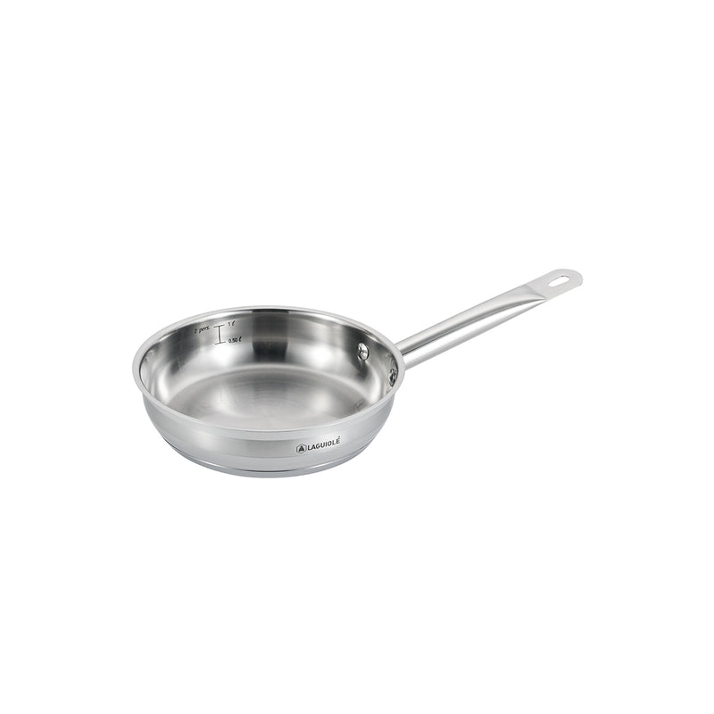 Poêle Inox 20 X 5 Cm Induction - Argenté