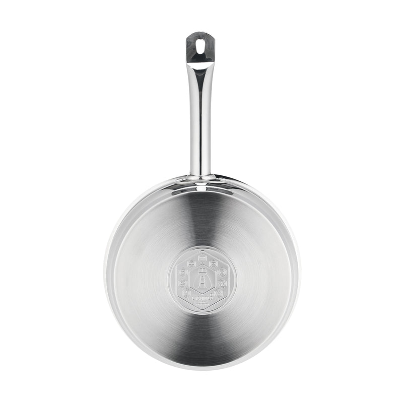 Poêle Inox 24 X 5,5 Cm Induction - Argenté