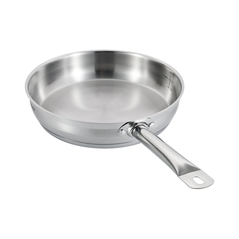 Poêle Inox 28 X 6 Cm Induction - Argenté