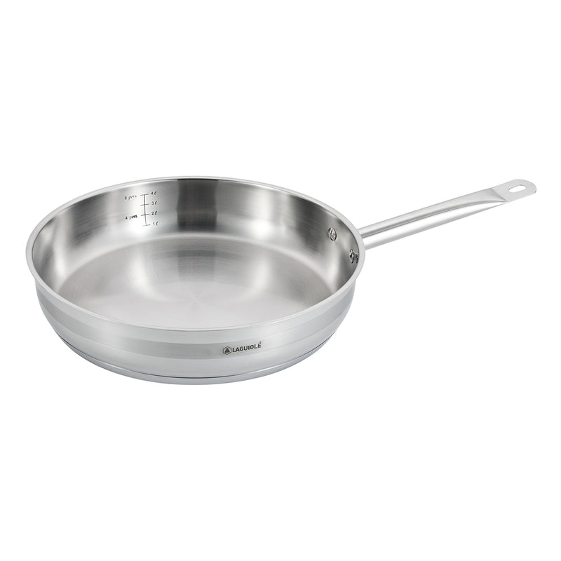 Poêle Inox 32 X 6,5 Cm Induction - Argenté