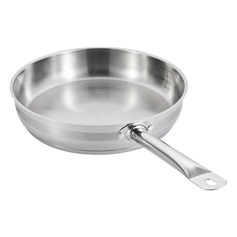 Poêle Inox 32 X 6,5 Cm Induction - Argenté