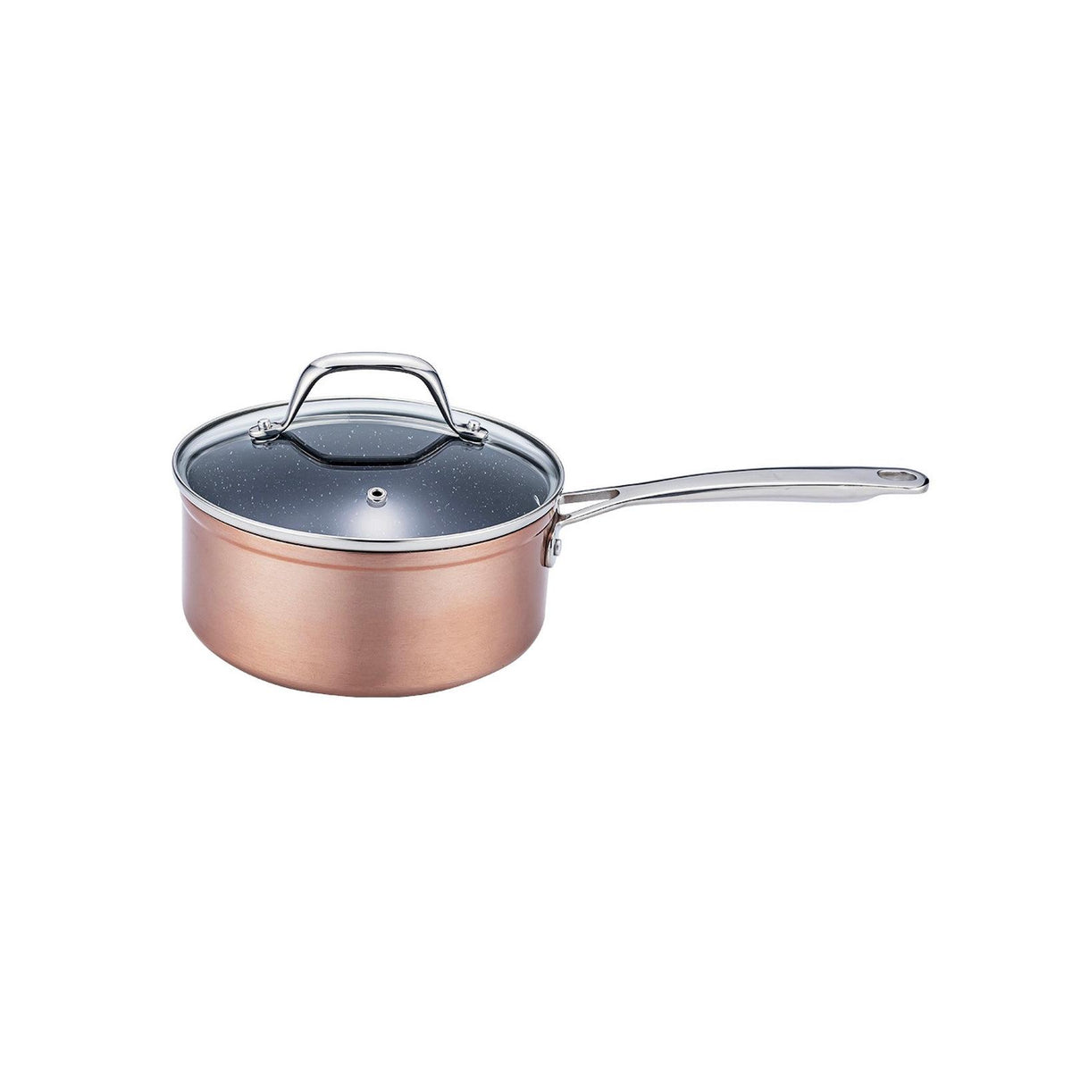 Elegance - Gam'Hotel - 9-Piece Copper-Coloured Set with Greblon Ceramic Coating - Copper